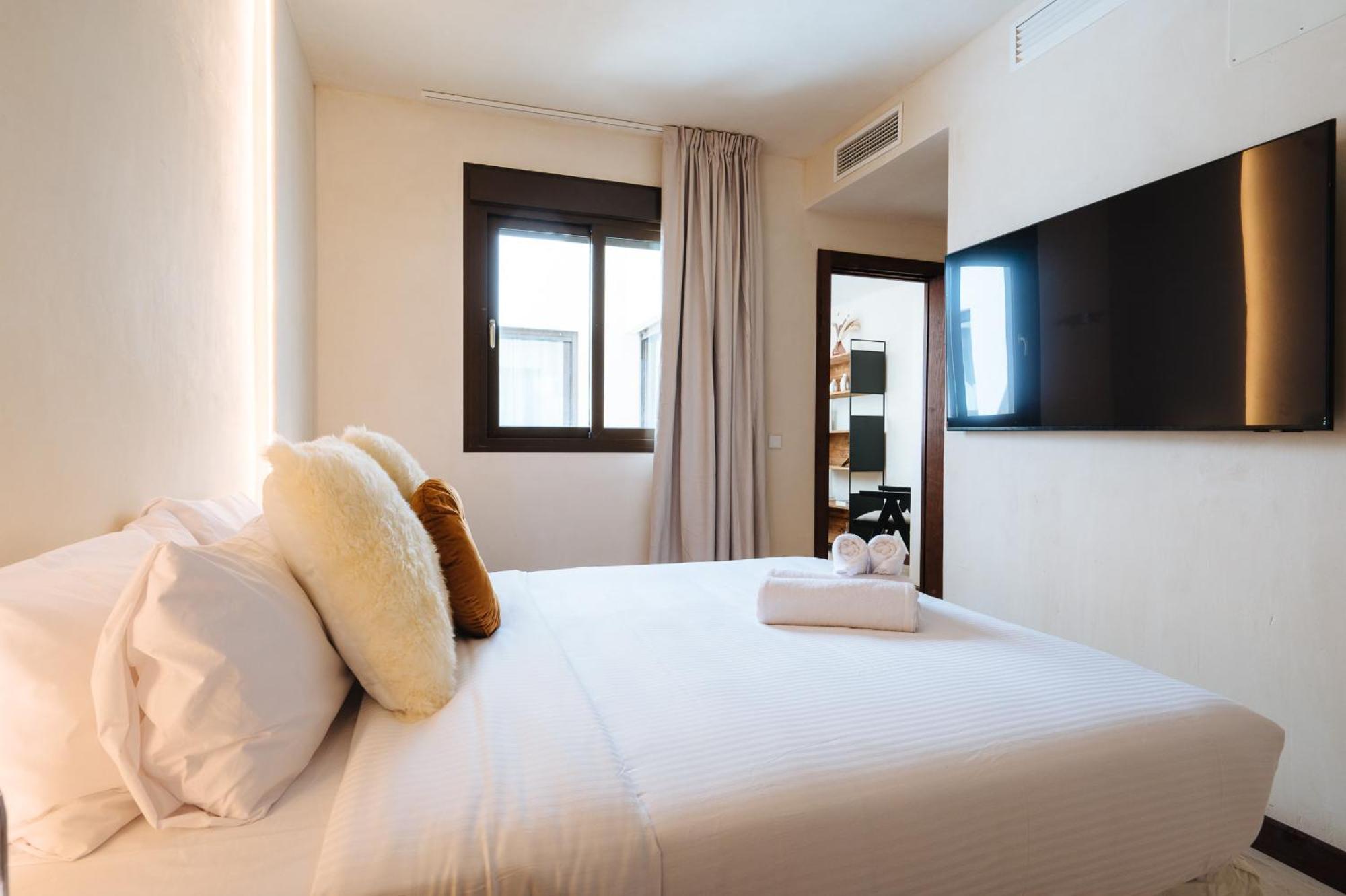 Apartamentos La Vistosona Sevilla Dış mekan fotoğraf